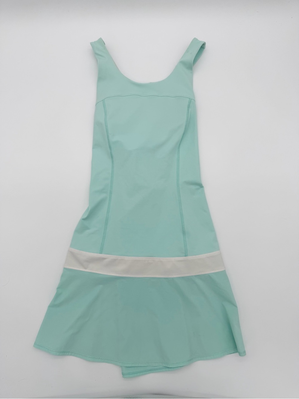 Lululemon Vintage Mint Green and White Athletic Tennis Dress